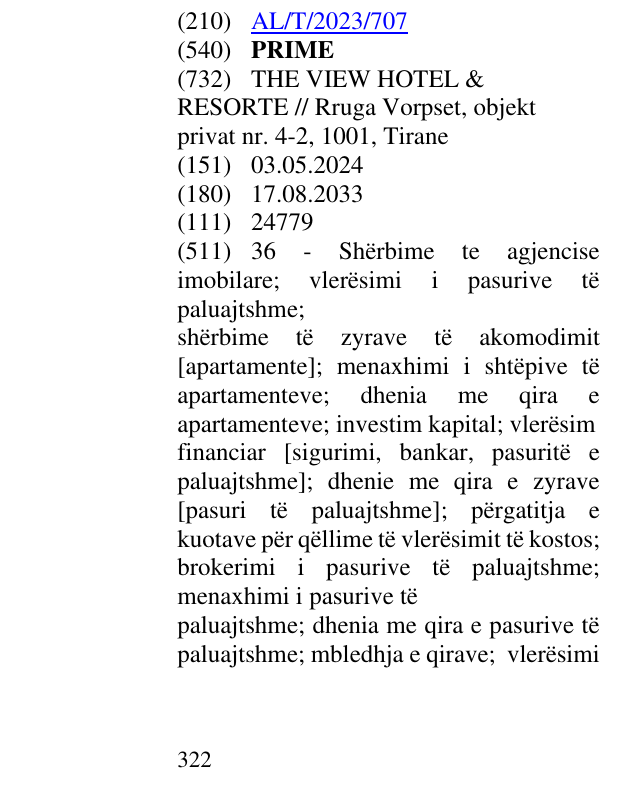 Zëri i markës PRIME në buletin