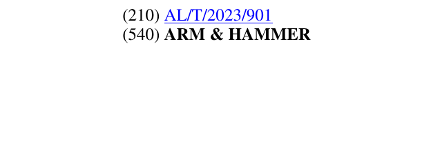 Zëri i markës ARM & HAMMER në buletin