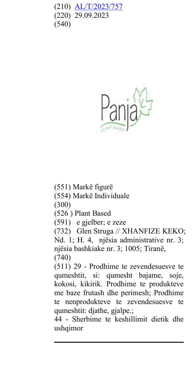 Zëri i markës PlantBased në buletin
