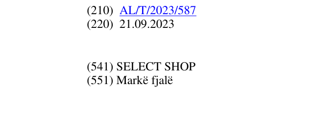 Zëri i markës shop në buletin