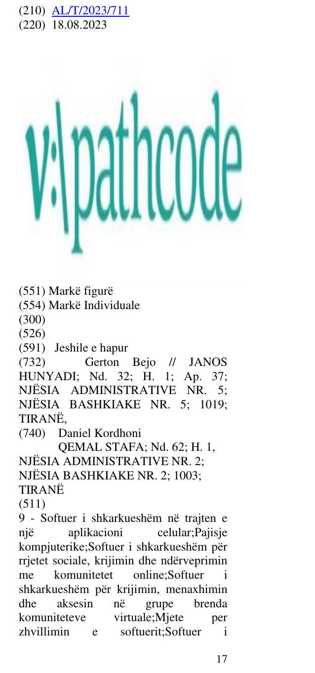 Zëri i markës v:\pathcode në buletin