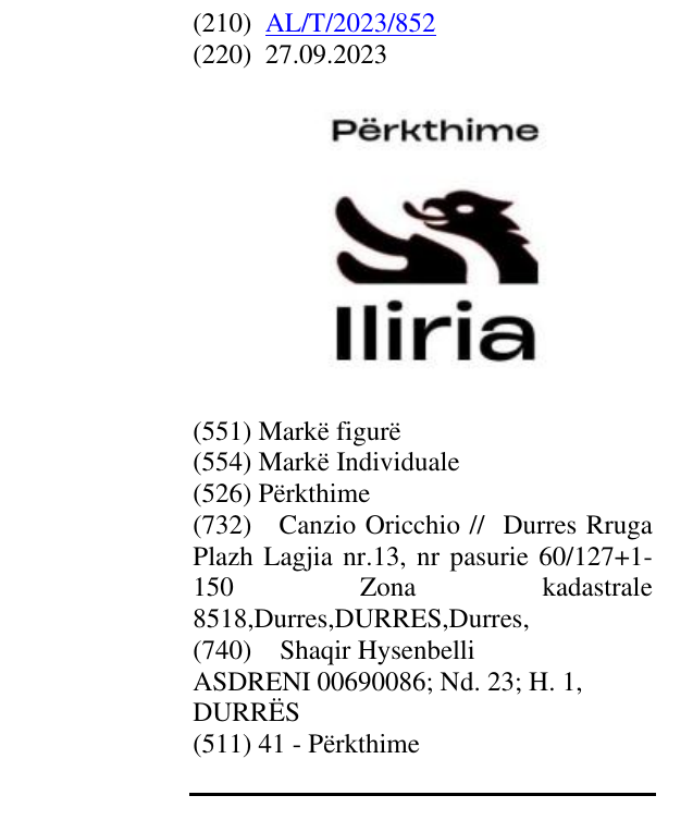 Zëri i markës Përkthime në buletin