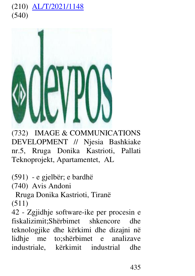 Zëri i markës devpos në buletin