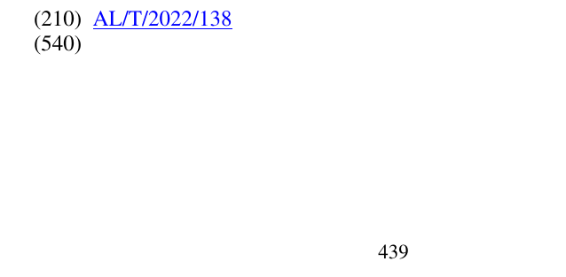 Zëri i markës 440 në buletin