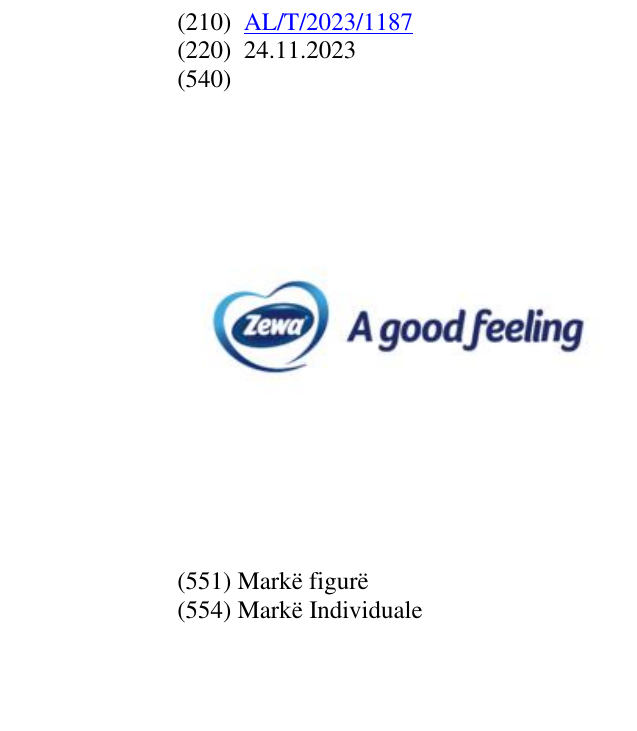 Zëri i markës zewa a good feeling në buletin