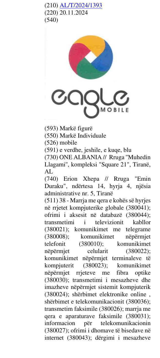 Zëri i markës mobile në buletin