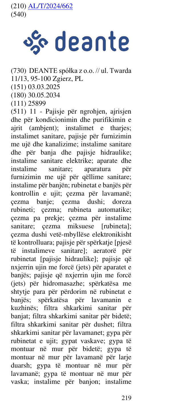 Zëri i markës deante në buletin