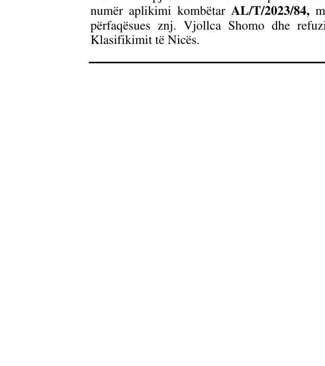 Zëri i markës SISO në buletin