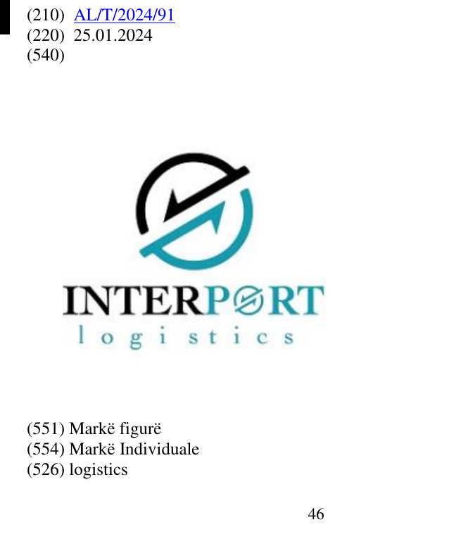 Zëri i markës logistics 47 në buletin