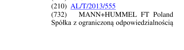 Zëri i markës FILTRON në buletin