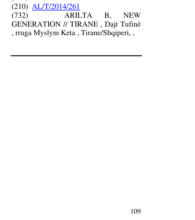 Zëri i markës NEW GENERATION FORMIM I THELLUAR PROFESIONAL në buletin