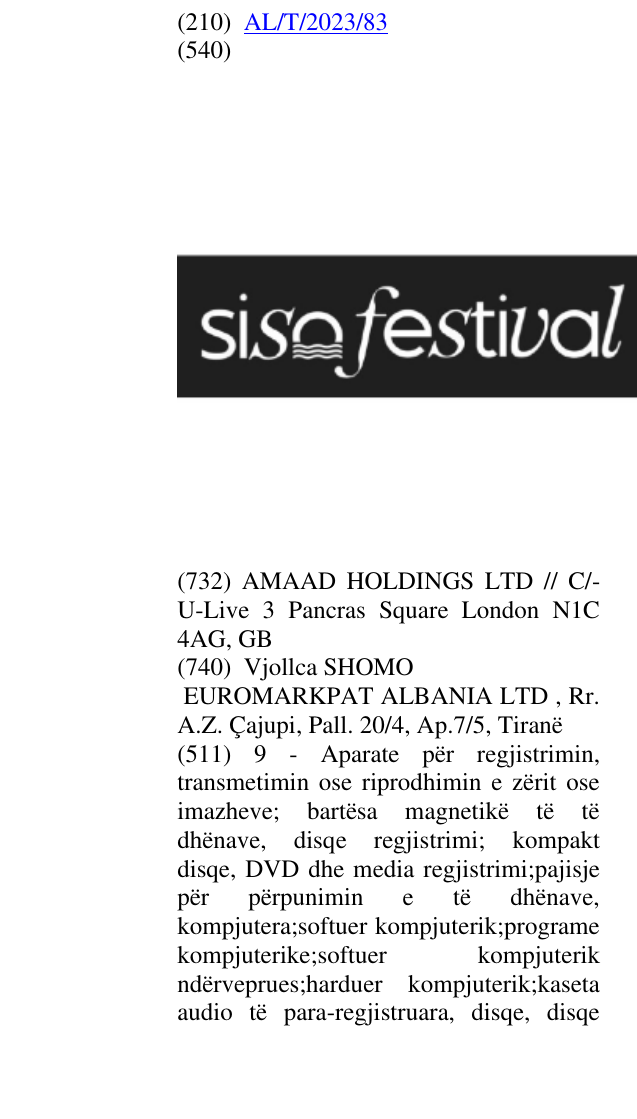 Zëri i markës siso festival në buletin