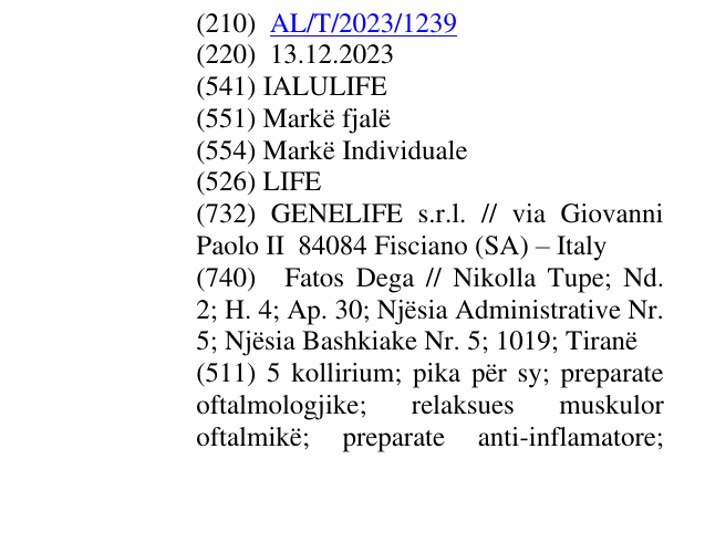 Zëri i markës LIFE në buletin