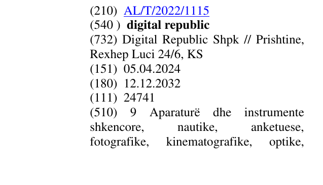 Zëri i markës digital republic në buletin