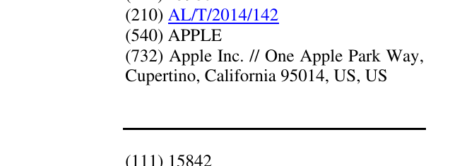 Zëri i markës APPLE në buletin