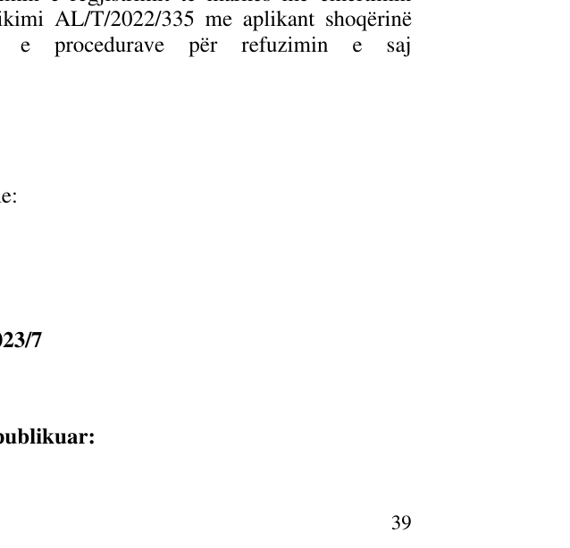 Zëri i markës PITBULL energy drink në buletin
