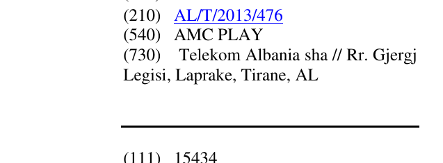 Zëri i markës AMC PLAY në buletin