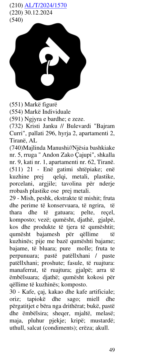 Zëri i markës K në buletin