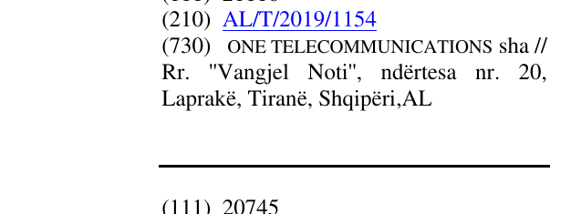 Zëri i markës UP në buletin