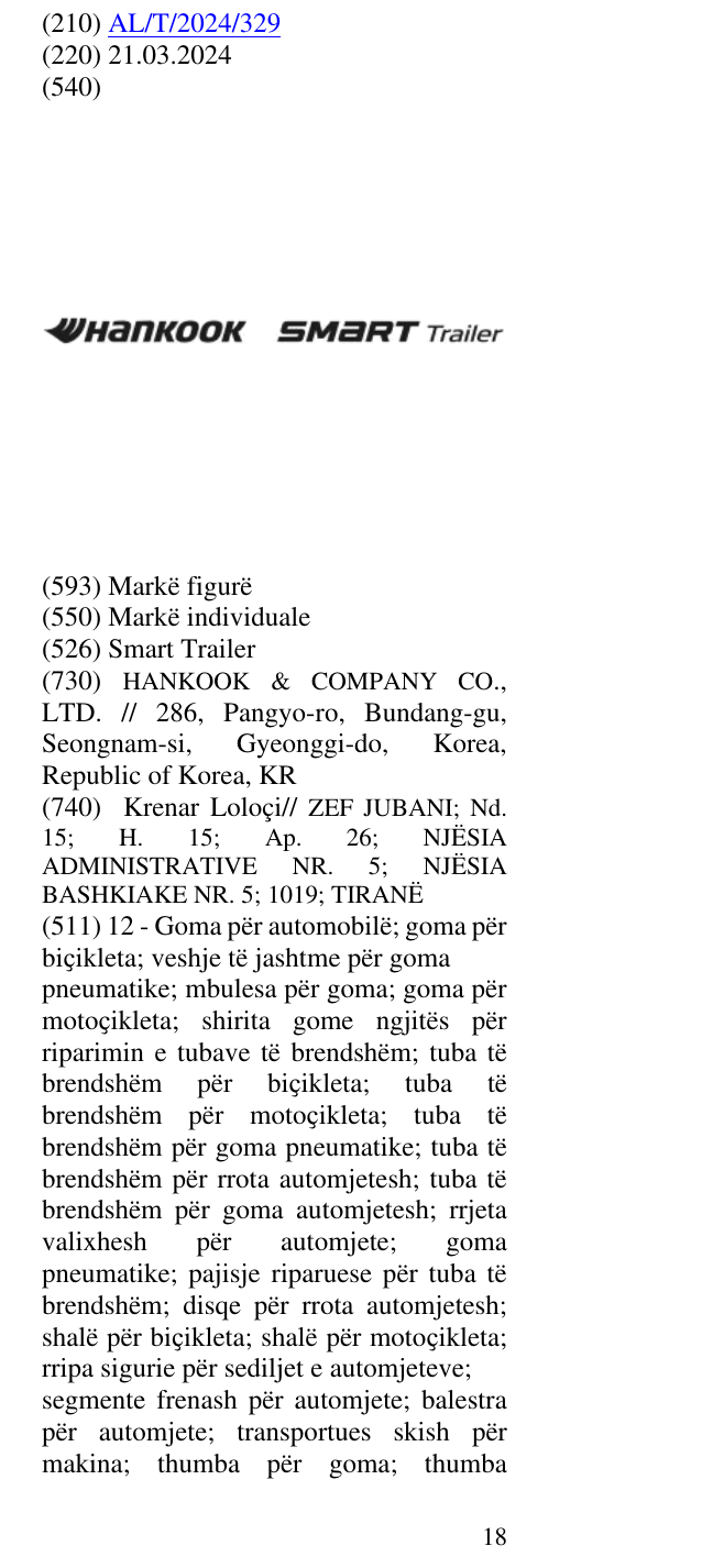 Zëri i markës Smart Trailer në buletin