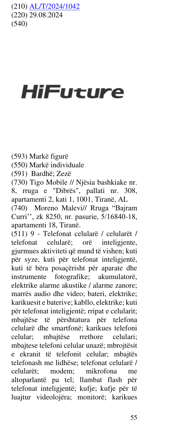 Zëri i markës HiFuture në buletin