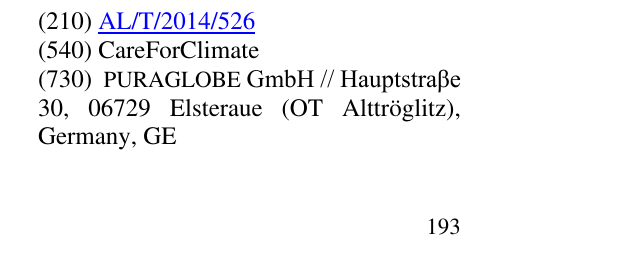 Zëri i markës CareForClimate në buletin