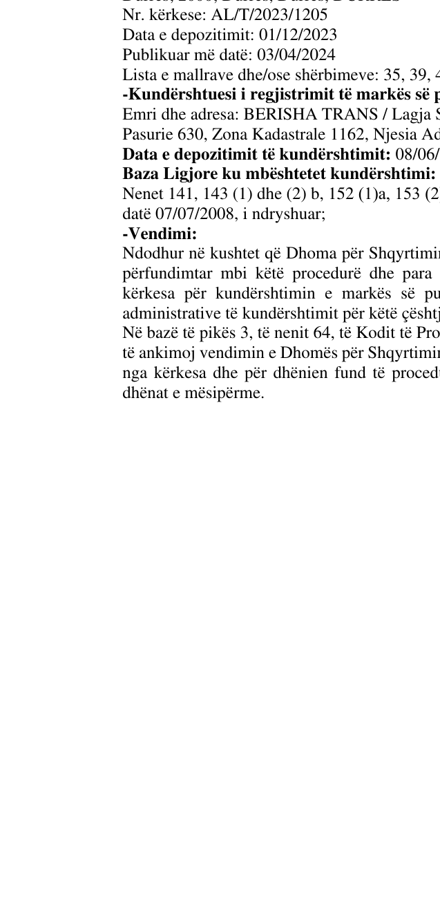 Zëri i markës 4Stinet në buletin