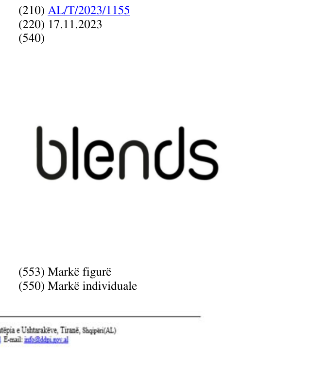 Zëri i markës blends në buletin
