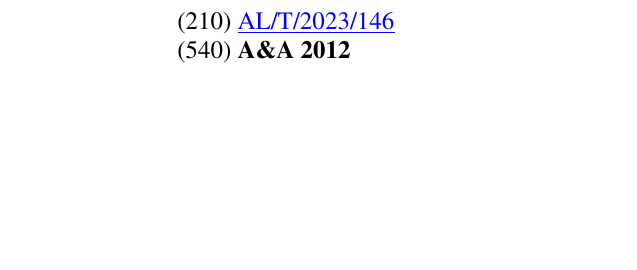 Zëri i markës A&A 2012 në buletin