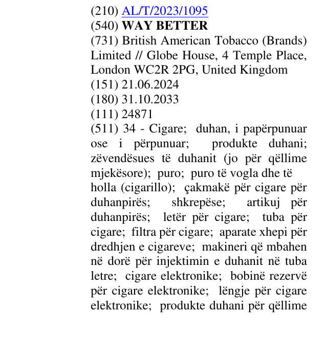 Zëri i markës WAY BETTER në buletin
