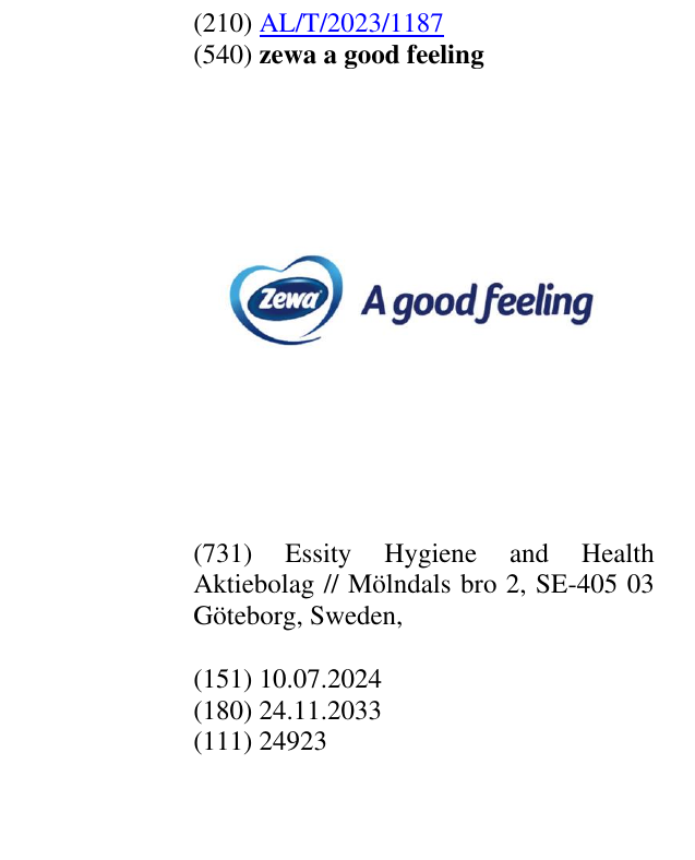 Zëri i markës zewa a good feeling në buletin