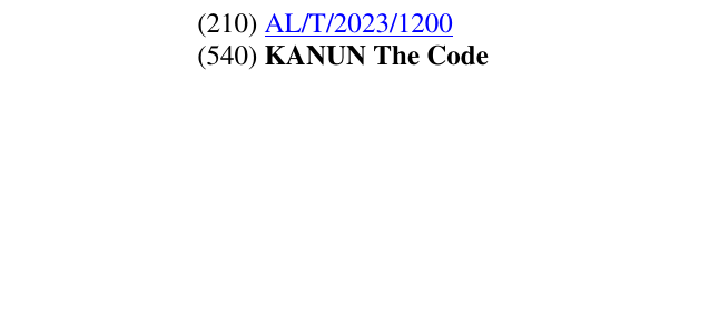 Zëri i markës KANUN The Code në buletin