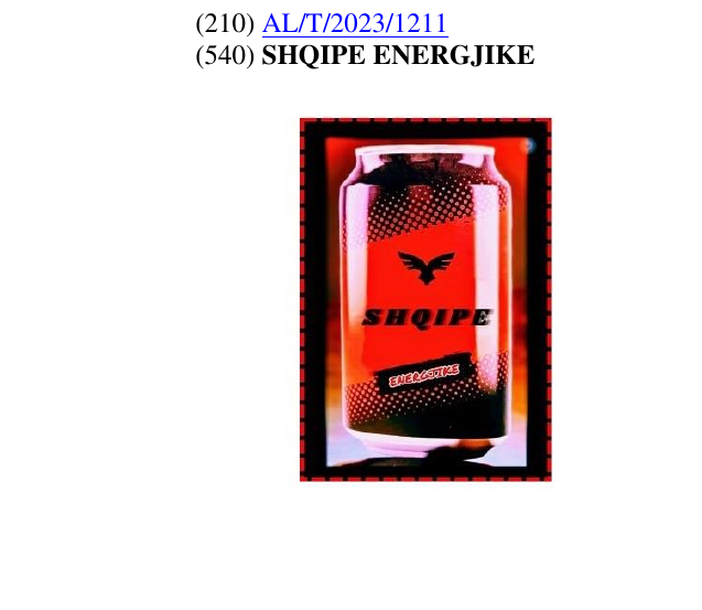 Zëri i markës SHQIPE ENERGJIKE në buletin