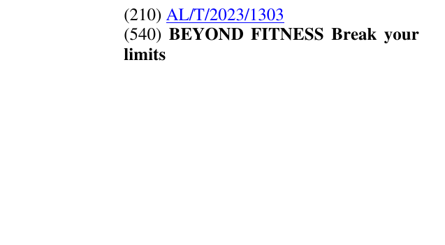 Zëri i markës BEYOND FITNESS Break your limits në buletin