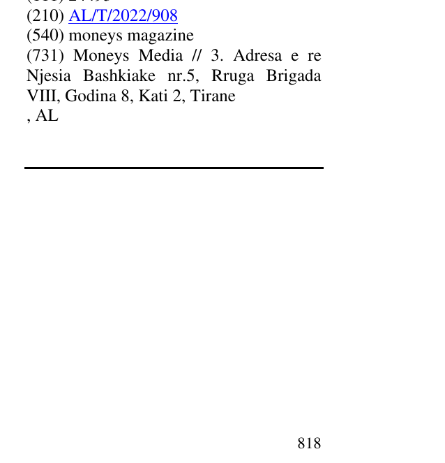 Zëri i markës moneys magazine në buletin