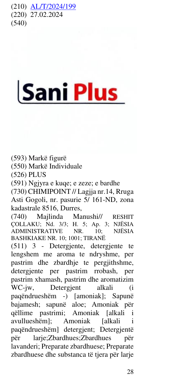 Zëri i markës PLUS në buletin