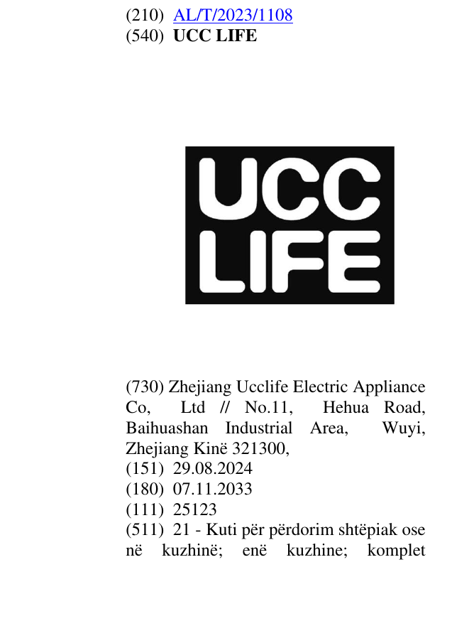 Zëri i markës UCC LIFE në buletin