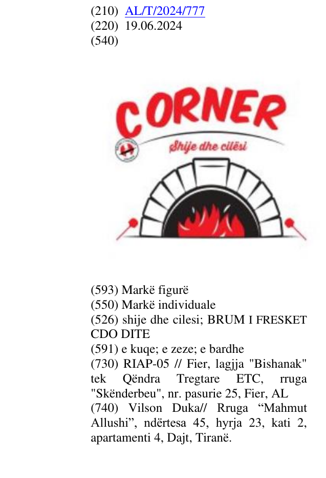 Zëri i markës shije dhe cilesi; BRUM I FRESKET CDO DITE në buletin