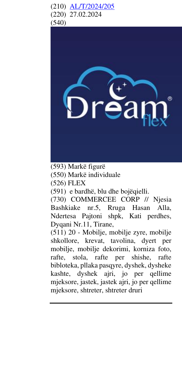 Zëri i markës FLEX në buletin