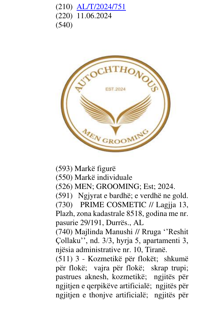 Zëri i markës MEN; GROOMING; Est; 2024. në buletin