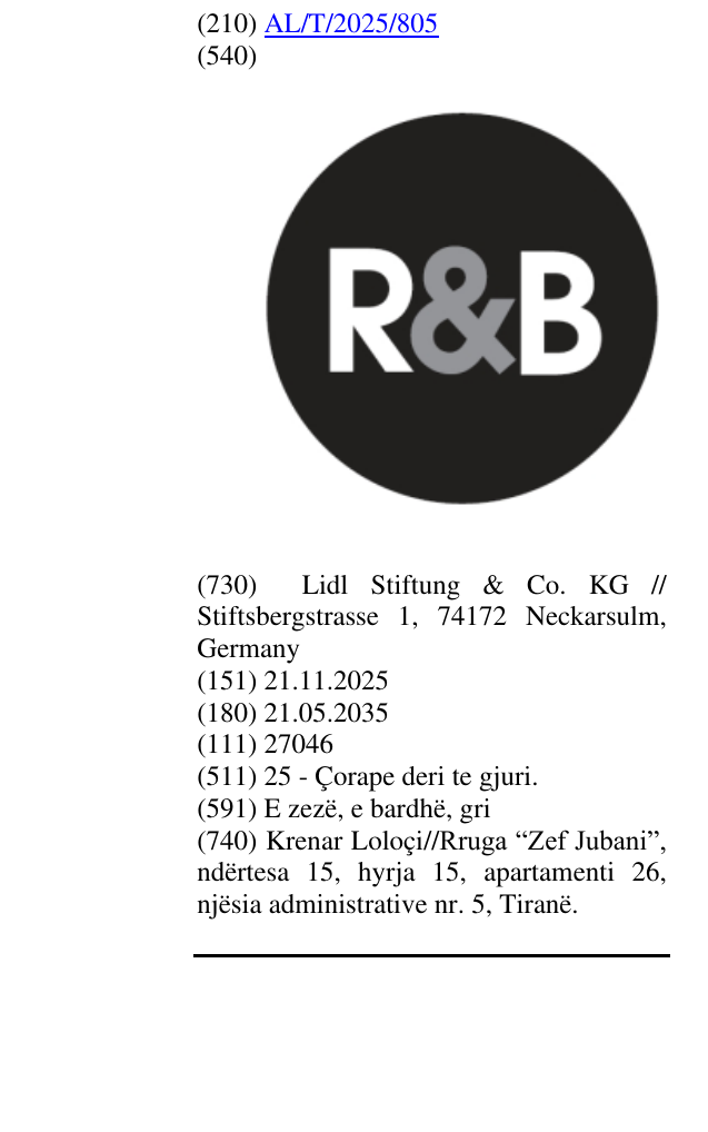 Zëri i markës R&B në buletin