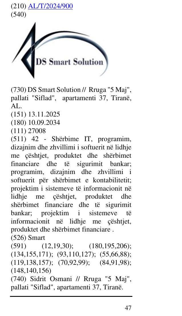 Zëri i markës Smart në buletin