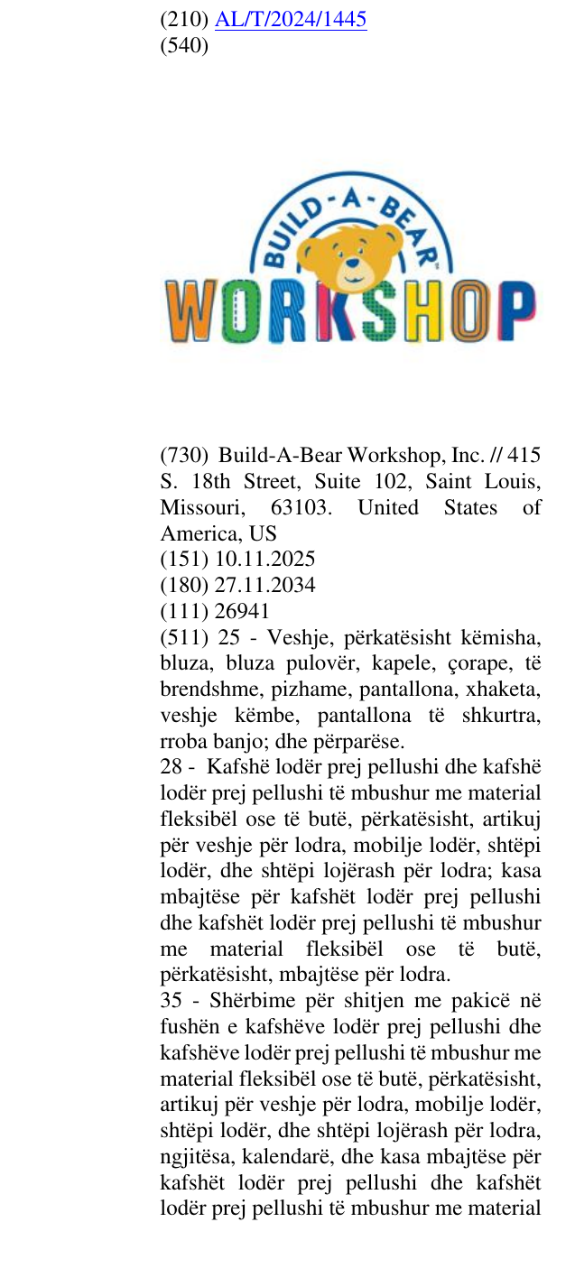 Zëri i markës WORKSHOP në buletin