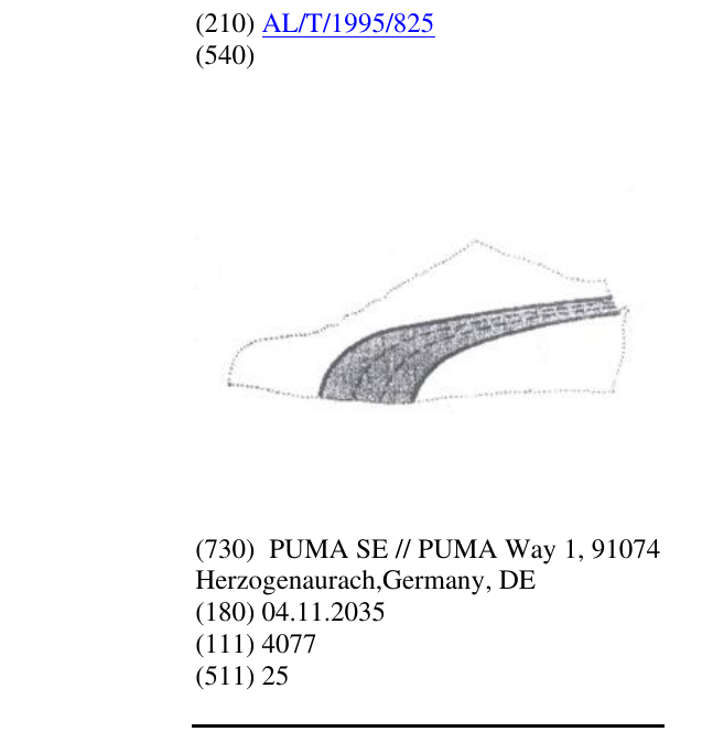 Zëri i markës STYLIZED SHOE në buletin