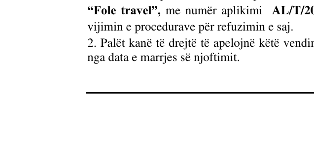 Zëri i markës Fole travel në buletin