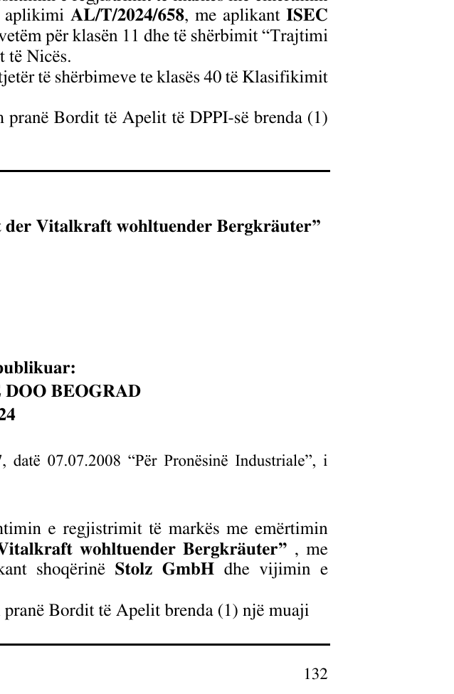 Zëri i markës BWT Blue Water Treatment në buletin