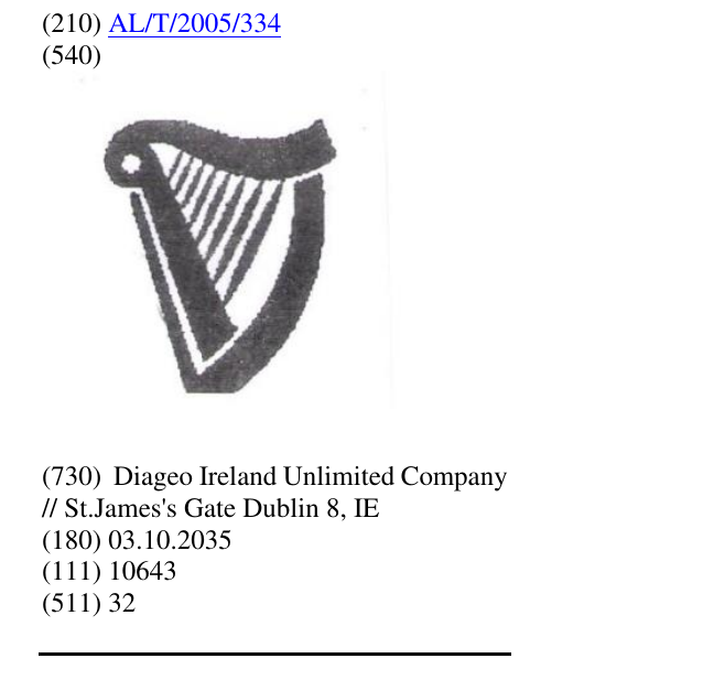 Zëri i markës GUINNESS ABSTRACT HARP DEVICE në buletin