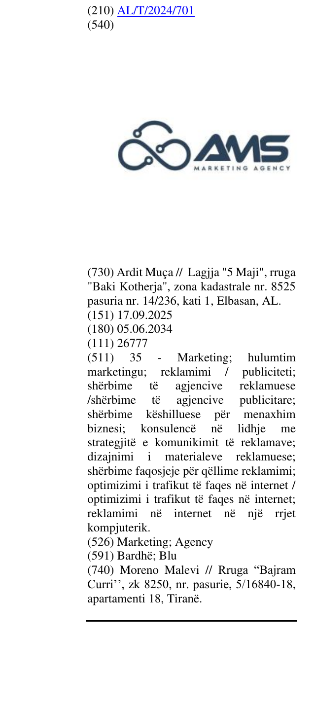 Zëri i markës Marketing; Agency në buletin