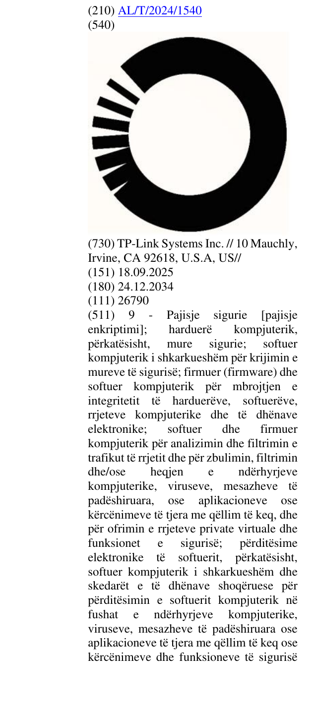 Zëri i markës O në buletin