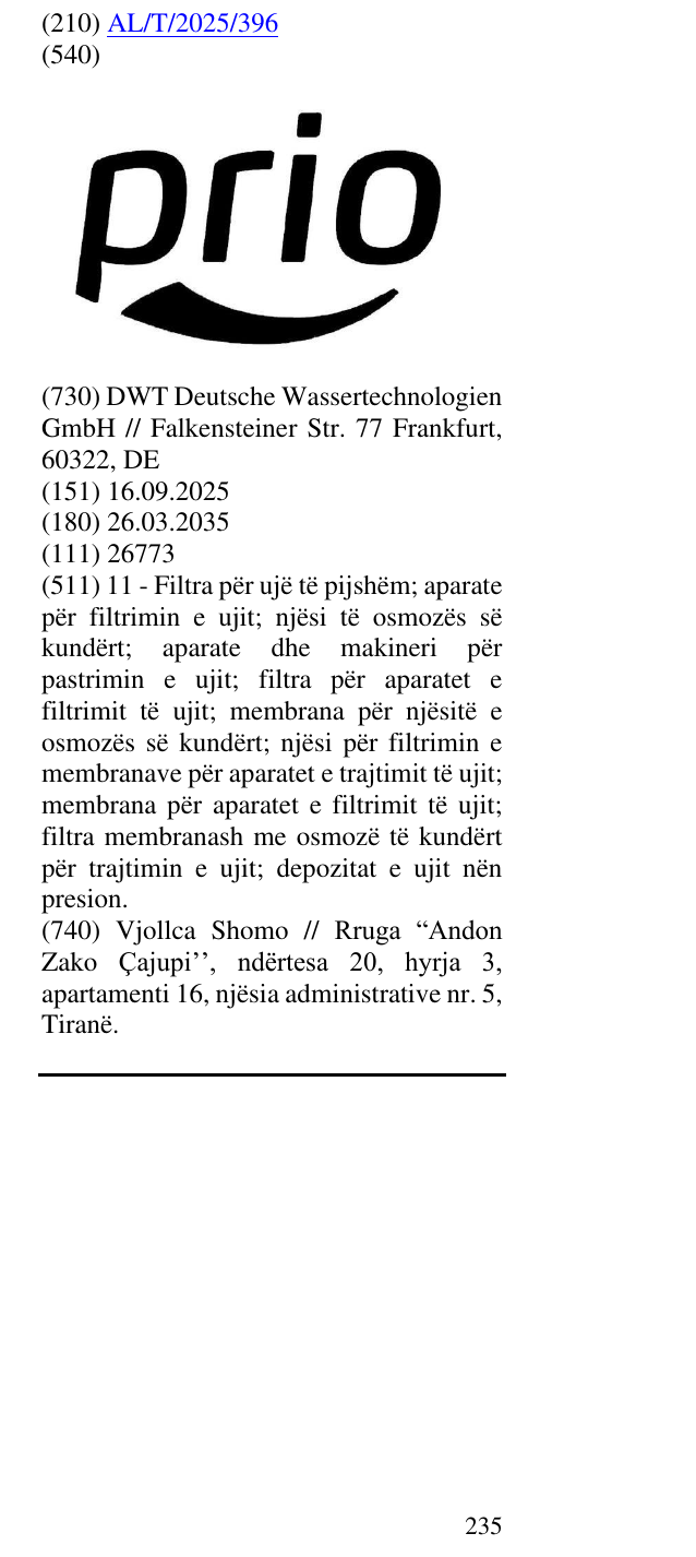 Zëri i markës prio në buletin